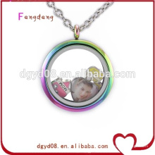 floating charms lockets pendants Stainless Steel Locket Pendant Jewelry for Charms